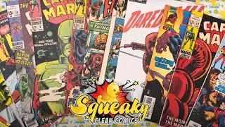 Nice Mail Day with some sweet Silver, Bronze and Modern books. #comiccleaning #marvelcomics