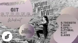 Build, Shred and Git S.T.R.O.N.G. S-trength T-rain R-eps for O-ptimal N-et G-ains!