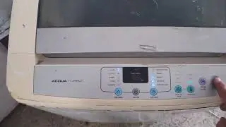 como poner a lavar y centrifugar lavadora Electrolux Acqua turbo