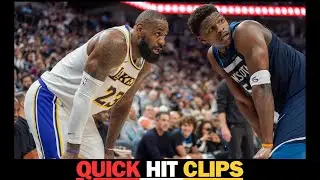 WILD ENDING 4TH QUARTER Lakers vs Timberwolves GAME 4) NBA HIGHLIGHTS FAST ACTION QUICK HIT CLIPS)