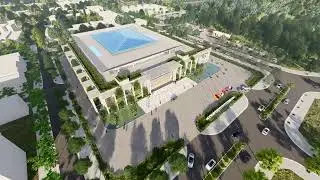 3D Visualization of a Convention & Exhibition Center | Architectural Design & Rendering