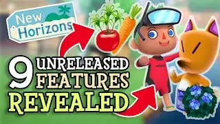 Animal Crossing New Horizons: SHOPS, BUSHES, VEGETABLES, DIVING & More Features REVEALED