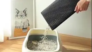 ITTIStore - Double Layer Waterproof Cat Litter Box Mat