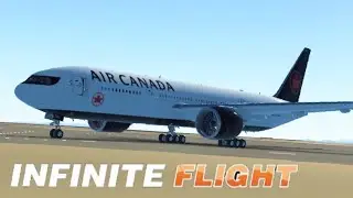 Infinite Flight Live | Vancouver to San Francisco | Boeing 777LR Air Canada | 20.2 Update