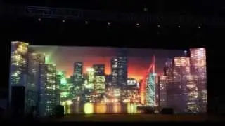 3D Projection Mapping - Bride & Groom Entry Concept - Helicopter Entry - Karnawati Club, Ahmedabad