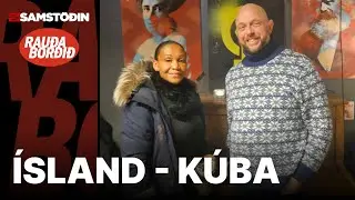 Rau&eth;a bor&eth;i&eth; 26. n&oacute;v - &Iacute;sland - K&uacute;ba