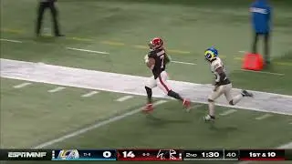 Bijan Robinson 93 yard touchdown on MNF