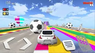 GT Mega Ramp Stunts: Car Racing Games - Impossible Stunt Car Tracks 3d  - Android Gameplay