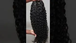 Standard virgin Brazilian water wave