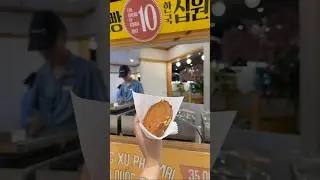 Korean Cheese Coin Pancake - Hanoi #hanoi #koreanfood #cheese