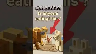 Who in Minecraft eats dead bushes ?