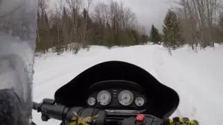 Riding a 1998 Mach 1 700 triple