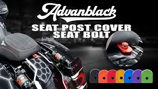 ADVANBLACK SEAT TAB COVER & SEAT SCREW - AXION COLLECTION