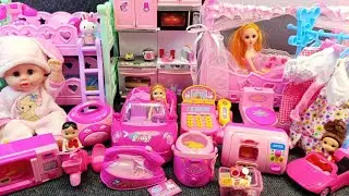 What's Inside This Pink Toy House? | Satisfying Unboxing ASMR