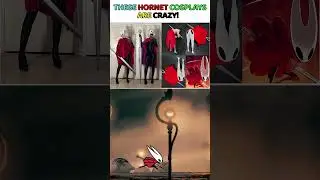 These Hornet Cosplays Are Crazy! - Hollow Knight Silksong #shorts