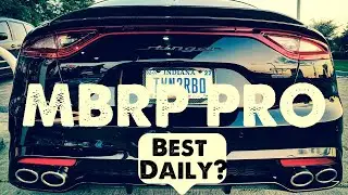 Kia Stinger GT - выхлопная система MBRP Cat Back PRO