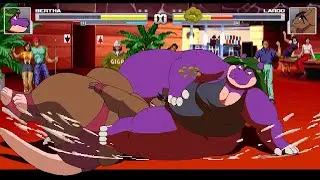 (M.U.G.E.N Request) Bertha Hippo vs Lardo Rat