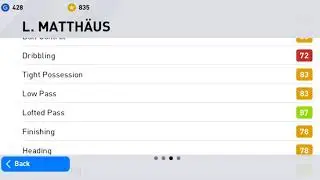 Lothar Matth&auml;us Max Level Rating & Details In PES 2020 Mobile😋
