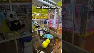 Mesin capit boneka besar di timezone DP Mall Semarang #timezone #mesincapit #shortvideo #boneka