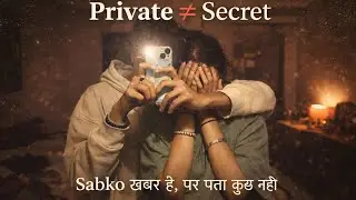 Private रखेंगे... Secret नहीं 🤫 | Soft Launch Love | Lo-fi Romantic Hindi Song. #SoftLaunchLove