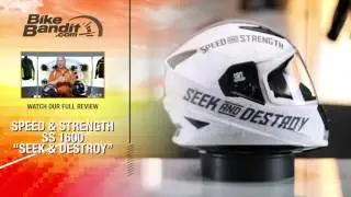 Speed and Strength SS1600 Cruise Missile Motorcycle Helmet G.O. | BikeBandit.com