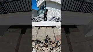 Insta360 footage from upcoming bike content - love this angle ⚡️🚴🌊