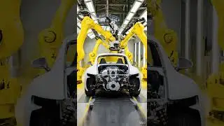 Porsche 911 Yellow Sports Car Build Transformation #restoration