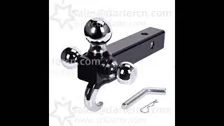 Tri ball mount with hook #trailers #adjustablehitch #automobile #towing