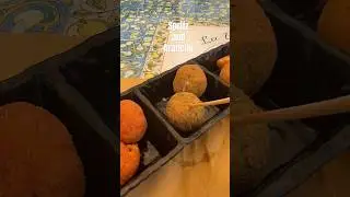Street food in Modica 🇮🇹|ARANCINI 🍡🍹 #shorts #viral #trending #ytshorts #summer #food #travel