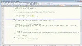 Developing a user login system in a website - PHP