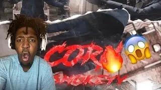 American Reacts to #ActiveGxng 2Smokeyy - Corn [Music Video] | GRM Daily 🔥