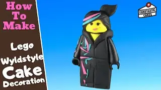 WYLDSTYLE Cake Tutorial - How to Make THE LEGO MOVIE Cake Topper