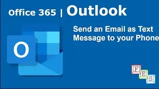 How to send an Outlook Email as Text Message to a Mobile Phone - Office 365