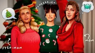 Устраиваем наш первый ужин накануне Зимнего фестиваля 🎄🎅 | Текущая семья в The Sims 4