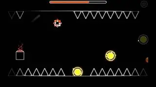 Nice Logo -by Exyl and Creo (Geometry Dash layout made by me)