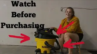 Dewalt wet dry shop vacuum