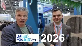 AIRVent 2026: VRF, чиллеры, ЦОДы и вентиляция &mdash; технический обзор выставки