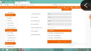 how to register a new member. Convert chy point into consumption point phase 1 out of 3