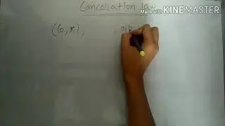 Cancellation law