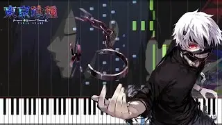 Unravel - Tokyo Ghoul OP | Piano Cover | Synthesia | Animenz