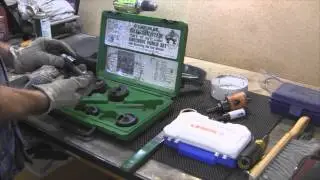 Electrical Wiring-How to Cut Holes in Metal Pt 1