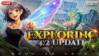 Let's Explore 4.2 Update🍃 🧚🏽|Ryuu Is Live| #bgmilive #girlgamer #shortsfeed