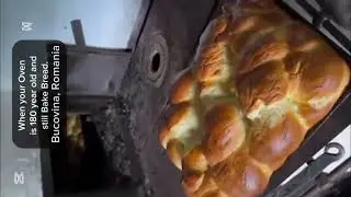When your Oven is 180 year old and still Baking Nice Bread