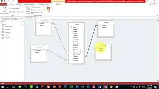 Students Fee Management System | Mini Project in MS Access