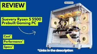 Обзор готового игрового ПК Suevery Ryzen 5 5500 2025 | RX 6500 XT, 16 ГБ ОЗУ, SSD на 512 ГБ, Wi-Fi 6