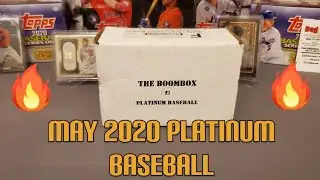 The Boombox Platinum Baseball For May, Great Pack Lineup