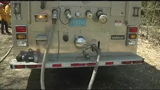 Train may have caused Conway brush fire