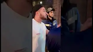 Фарид Ядулаев гуляю по Москве вступился за иностранного специалиста курьера! Молодец Фара???