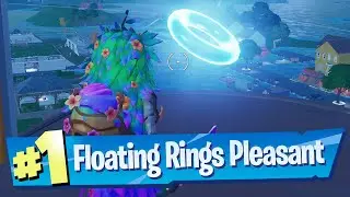 Collect Floating Rings at Pleasant Park Location - Fortnite Battle Royale