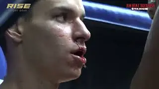 🇺🇸 USA vs Greece 🇬🇷 | A 5-Round Intense Muay Thai Battle of Blood, Determination, and Heart!